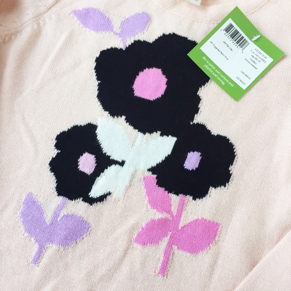 🌸Host Pick🌸New Kate Spade Toddler Sweater - Picture 3 of 8